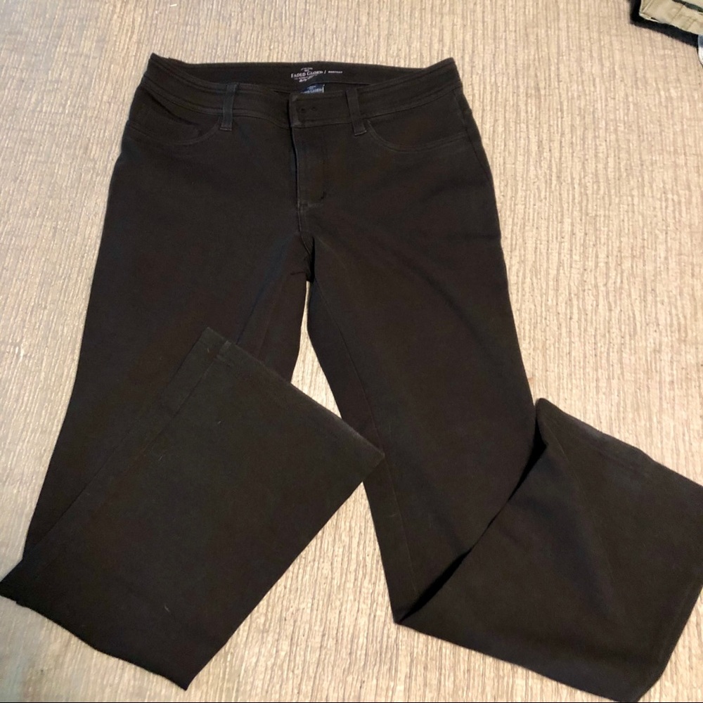 Black jeggings